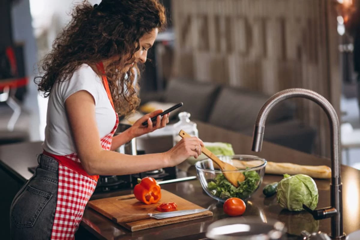 Que tipo de gás é usado na cozinha?